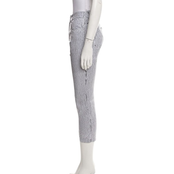 Sandro Black and White Sequined Pants Paris size 36 - Picture 4 of 9